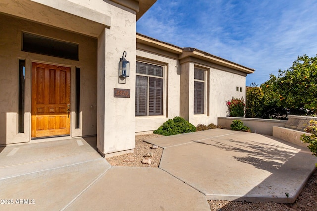 view of property entrance