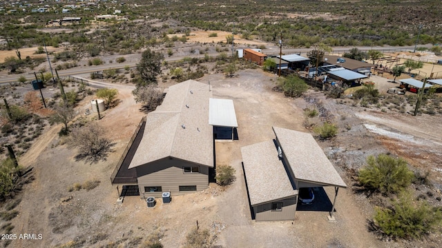 48451 N 27th Ave, New River, AZ 85087 - aerial view of property and surrounding area featuring a desert landscape