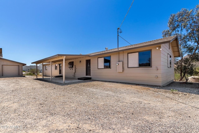 48451 N 27th Ave, New River, AZ 85087 - view of front of property with a patio area