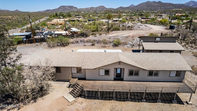 48451 N 27th Ave, New River, AZ 85087 - view from above of property featuring a mountainous background