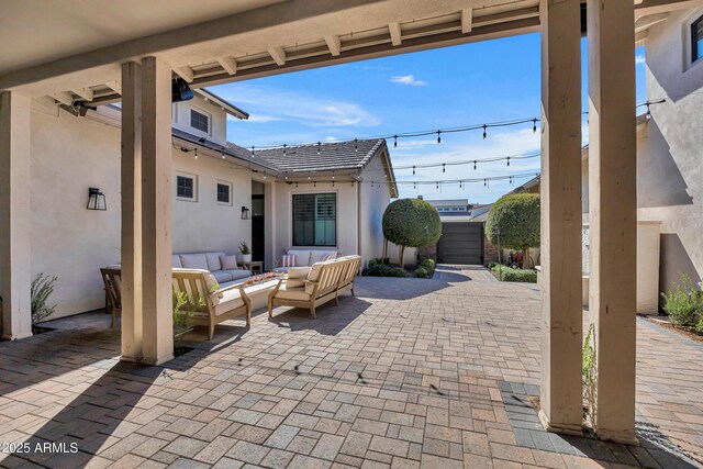 2652 E Pelican Ct, Gilbert, AZ 85297 - view of patio / terrace with an outdoor hangout area