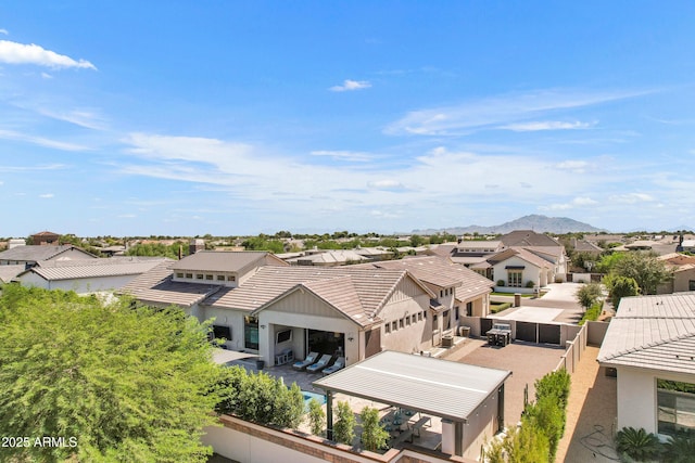 2652 E Pelican Ct, Gilbert, AZ 85297 - aerial view of residential area with mountains