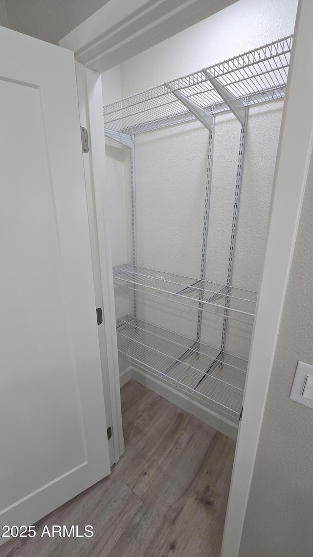 view of pantry