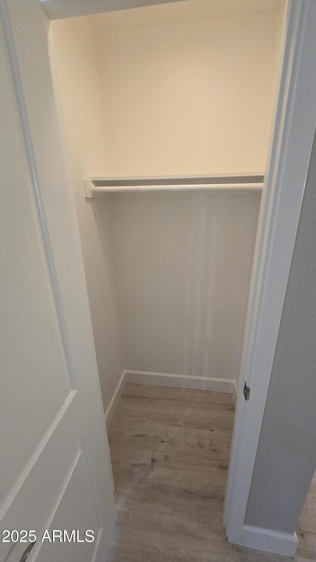 view of closet