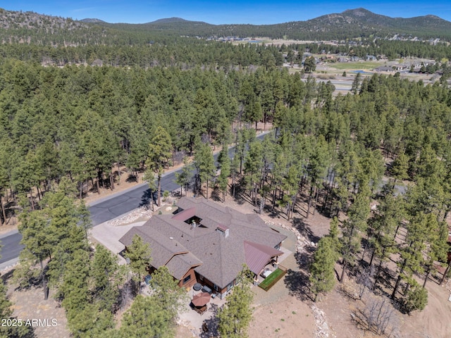1137 Timbernook Xing, Williams, AZ 86046 - view of subject property with mountains and a heavily wooded area
