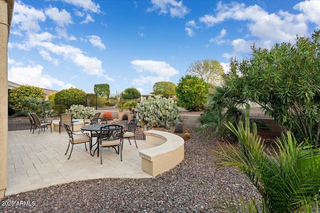 view of patio