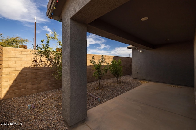 view of patio / terrace