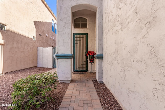 view of property entrance