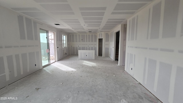 view of unfurnished living room