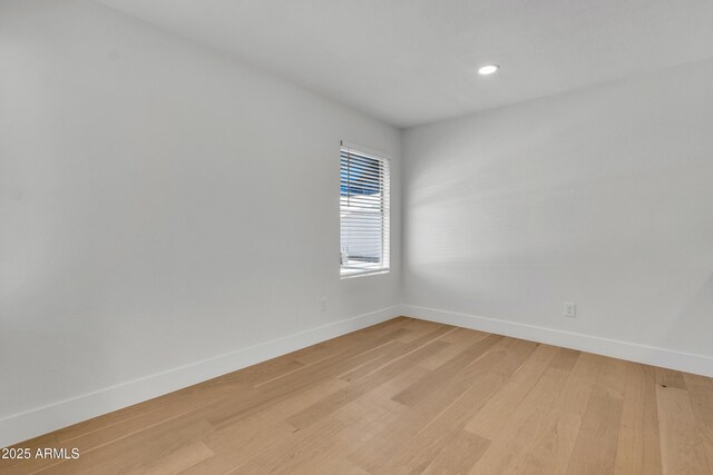 220 N 22nd Pl Unit 2036, Mesa, AZ 85213 - spare room with light wood-type flooring and recessed lighting