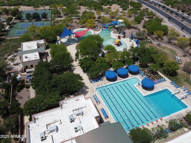 7504 W Patriot Way, Florence, AZ 85132 - bird's eye view of a pool area