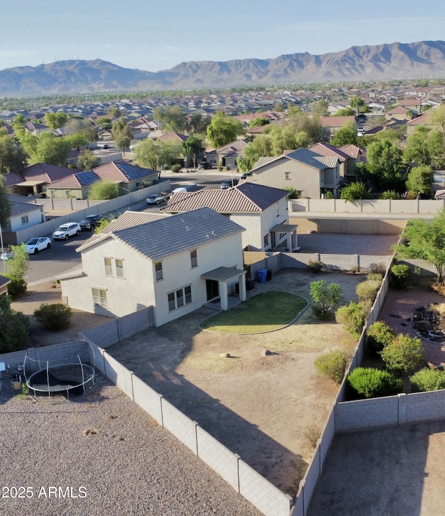 4804 S 25th Dr, Phoenix, AZ 85041 - aerial view of residential area with a mountain backdrop