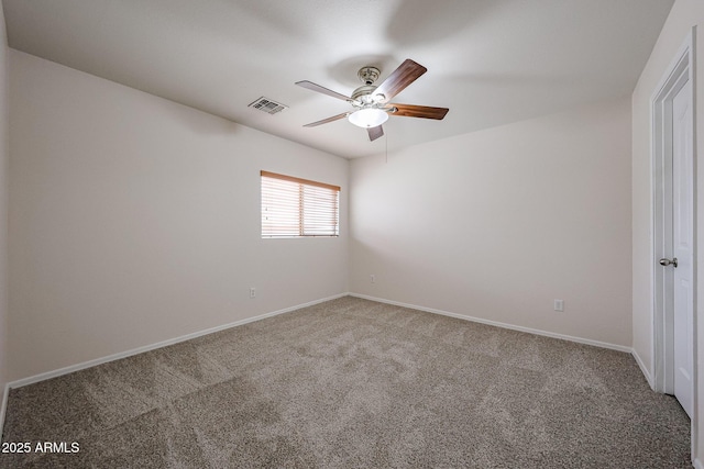 4804 S 25th Dr, Phoenix, AZ 85041 - unfurnished room with a ceiling fan, carpet flooring, and baseboards