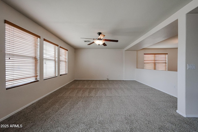 4804 S 25th Dr, Phoenix, AZ 85041 - unfurnished room with ceiling fan, carpet flooring, and baseboards