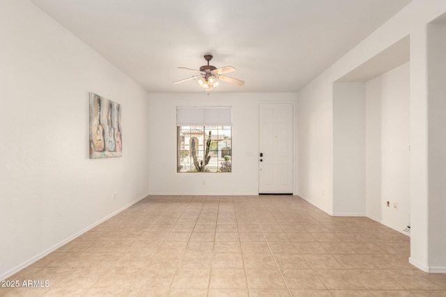 43142 N Outer Bank Dr, Anthem, AZ 85086 - unfurnished room with a ceiling fan and baseboards