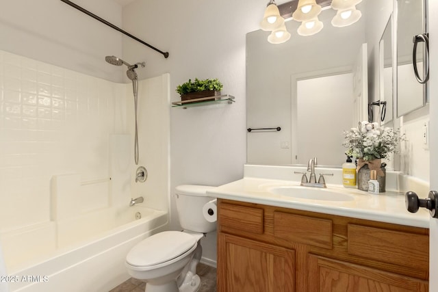 43142 N Outer Bank Dr, Anthem, AZ 85086 - full bath with toilet, vanity, and shower / bathtub combination