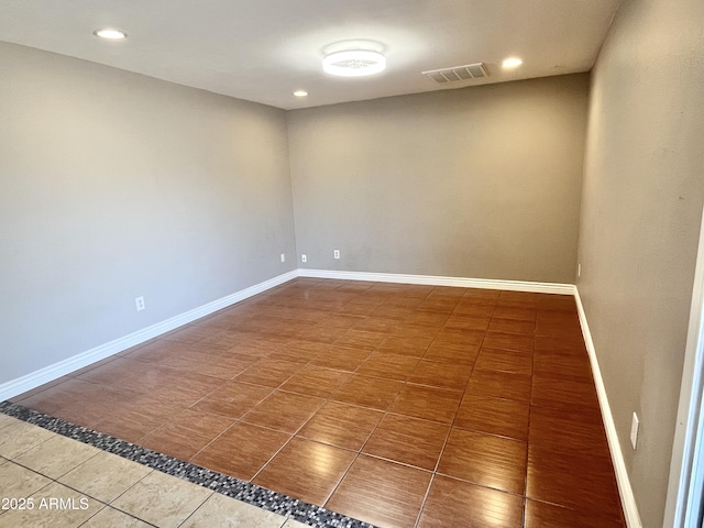 view of tiled empty room