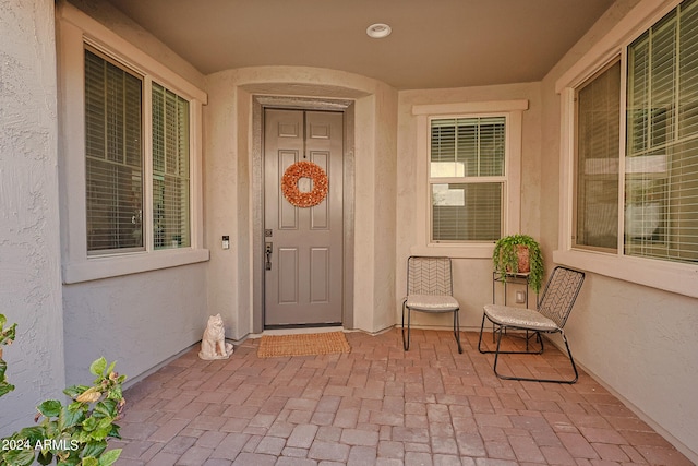 view of entrance to property