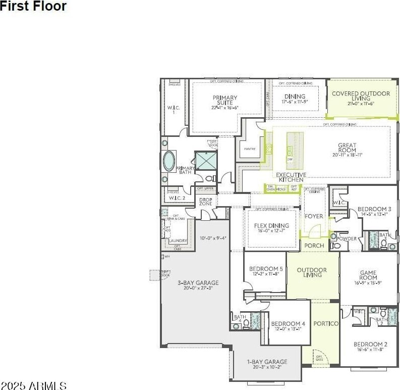 10024 S 38th Ln, Laveen, AZ 85339 - floor plan / room layout
