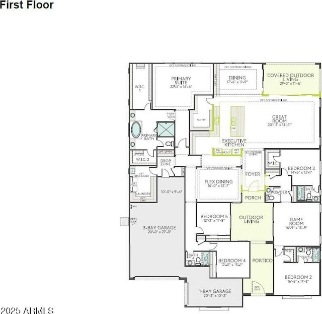 10024 S 38th Ln, Laveen, AZ 85339 - floor plan / room layout