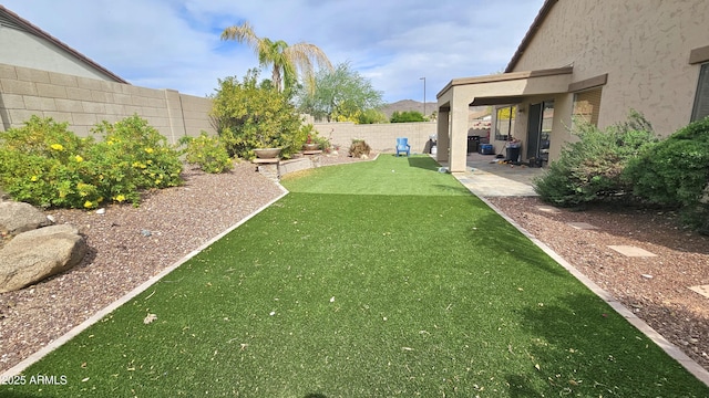 3002 W Caravaggio Ln, Phoenix, AZ 85086 - view of yard with a patio area