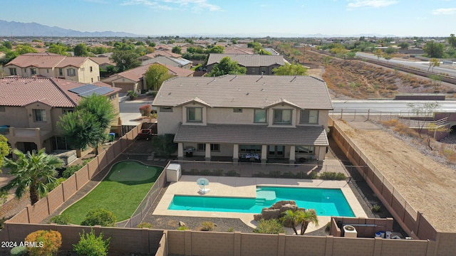 exterior space featuring a residential view