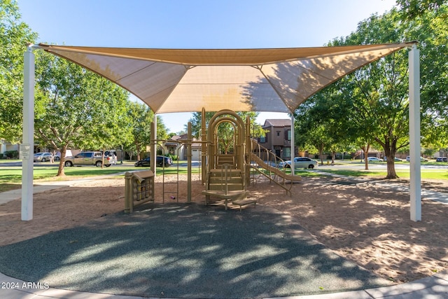 view of community playground