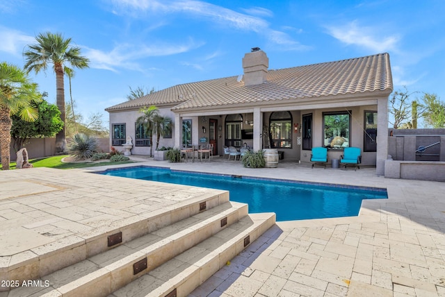 26475 N Wrangler Rd, Scottsdale, AZ 85255 - view of pool with a patio area