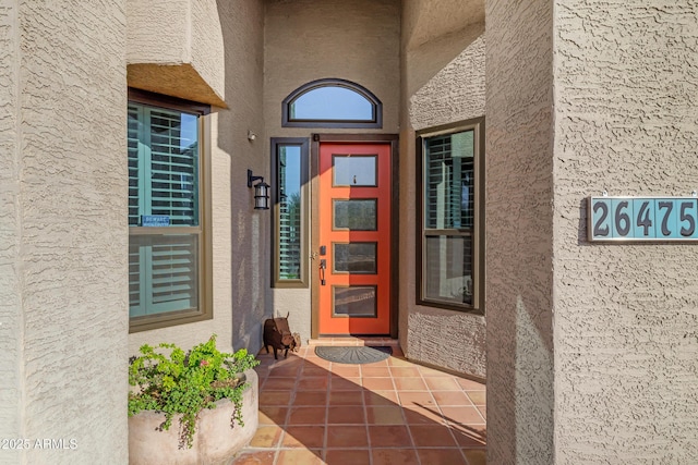 26475 N Wrangler Rd, Scottsdale, AZ 85255 - entrance to property featuring stucco siding