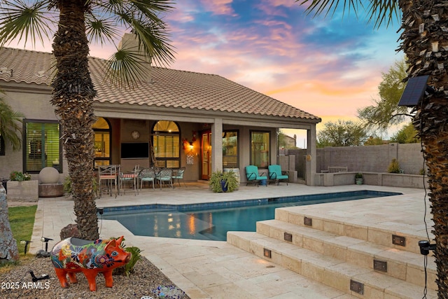 26475 N Wrangler Rd, Scottsdale, AZ 85255 - view of pool with a patio