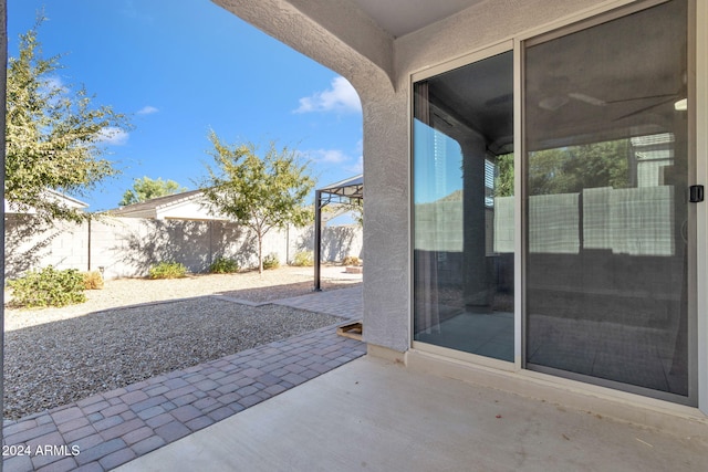 view of patio / terrace