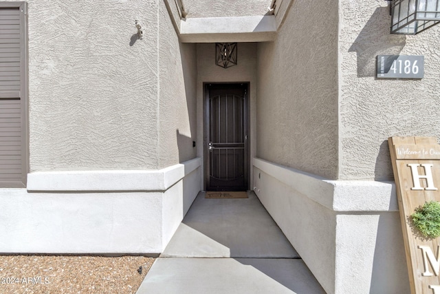 view of property entrance