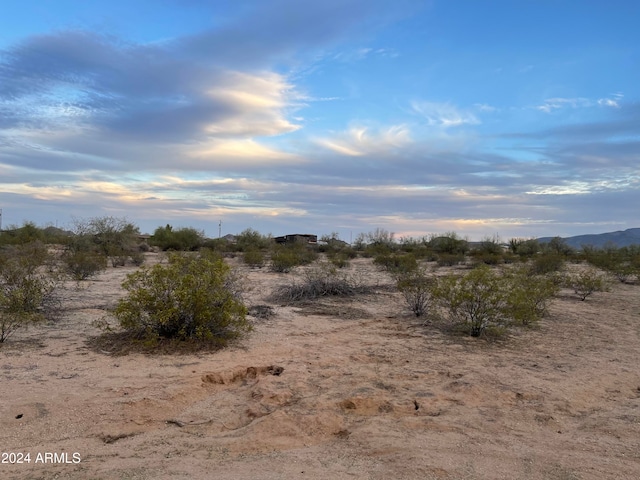 view of nature at dusk