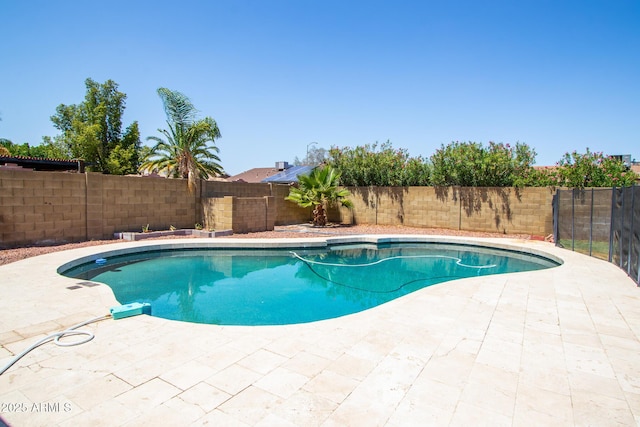 2338 E Javelina Ave, Mesa, AZ 85204 - view of swimming pool featuring a fenced backyard and a patio area