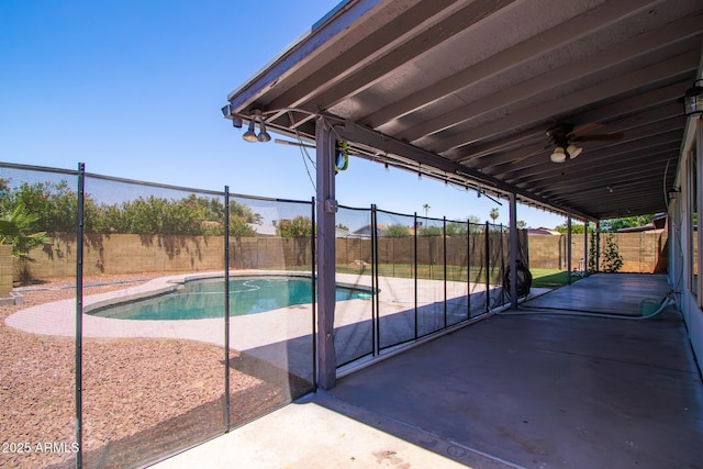 2338 E Javelina Ave, Mesa, AZ 85204 - view of swimming pool featuring a fenced backyard and a patio