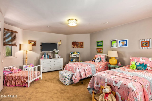 bedroom with carpet flooring