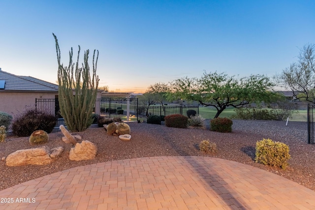 20506 N 271st Ave, Buckeye, AZ 85396 - view of front facade featuring fence and a patio area