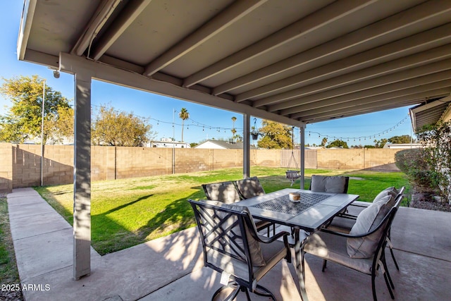 view of patio / terrace