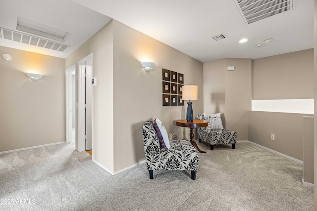 3488 N Lady Lake Ln, Casa Grande, AZ 85122 - living area featuring carpet floors and baseboards