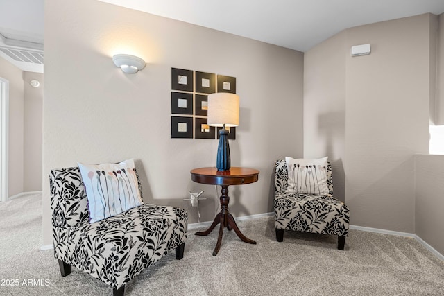3488 N Lady Lake Ln, Casa Grande, AZ 85122 - living area featuring carpet floors and baseboards