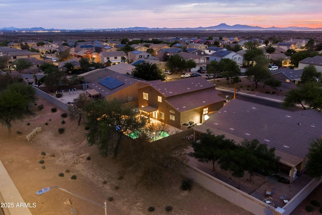 3488 N Lady Lake Ln, Casa Grande, AZ 85122 - view of property location with a mountainous background and nearby suburban area