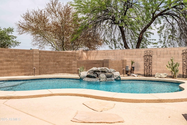 3488 N Lady Lake Ln, Casa Grande, AZ 85122 - view of pool featuring fence