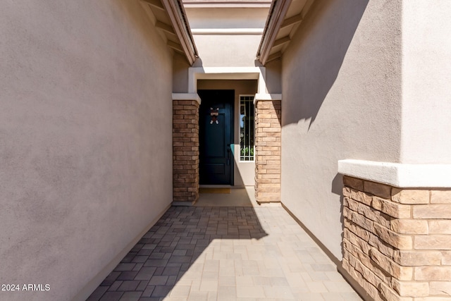 view of entrance to property