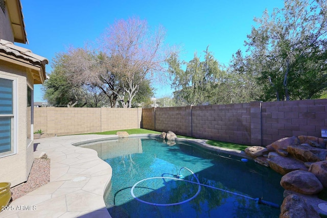 view of pool