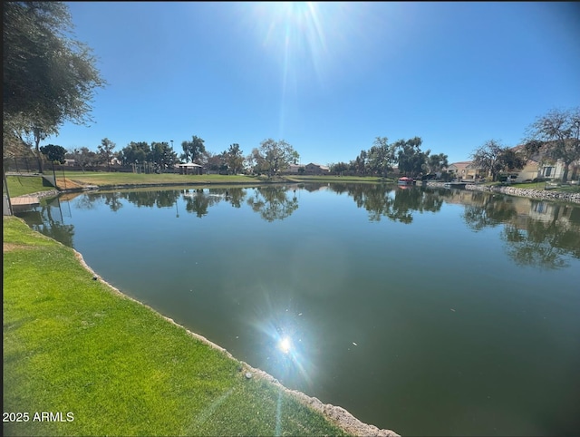 property view of water