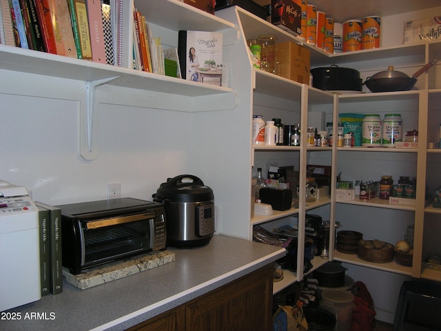 view of pantry