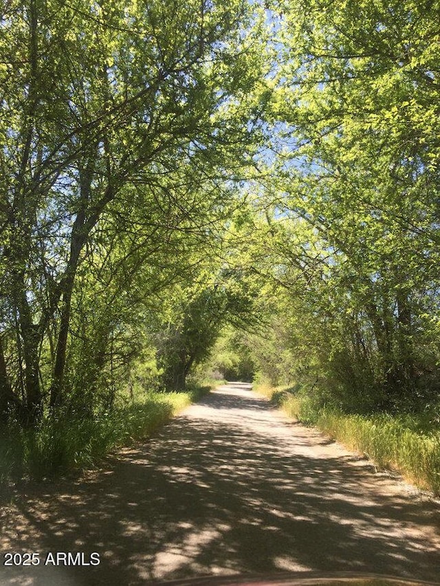 view of road