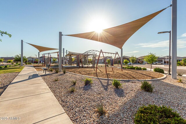 view of community playground
