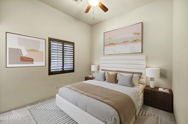 2300 E Sanoque Ct, Gilbert, AZ 85298 - bedroom featuring carpet floors and ceiling fan