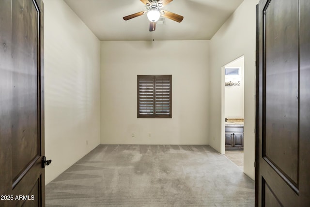 2300 E Sanoque Ct, Gilbert, AZ 85298 - unfurnished bedroom with light colored carpet and ensuite bathroom
